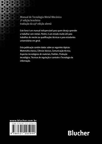 Manual de Tecnologia Metal Mecânica