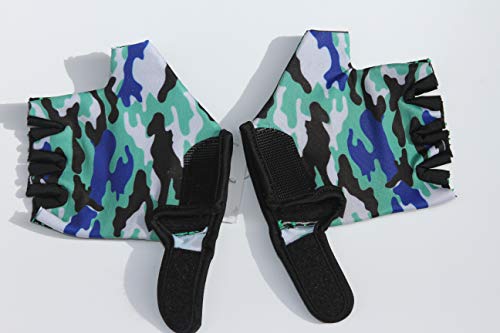 HANG Monkey Bars Gloves with Grip Control (for 7 and 8 Years Kids) Comes with a Pouch