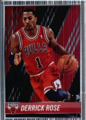 2014 Panini NBA Basketball Sticker (2014-15) #68 Derrick Rose