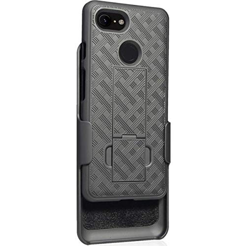 Verizon Hardshell Case and Holster for Google Pixel 3 XL - Black