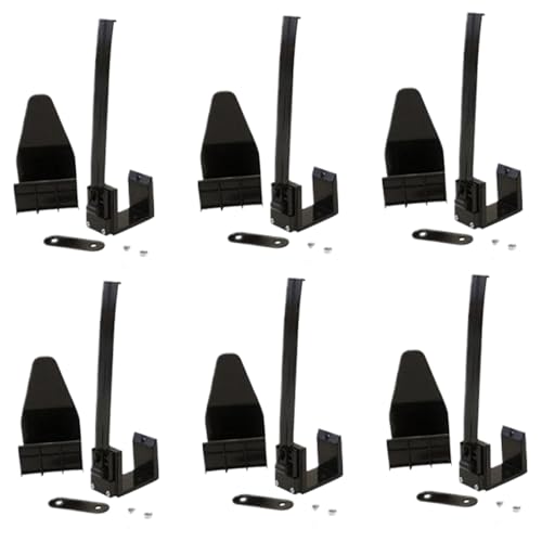 Garage Door Banner Clips 6Pcs Springed Garage Door Banner Clamps with Installation Accessories Installation Clips for Halloween Christmas Clamps