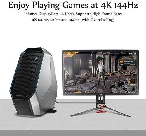 C & E HDMI-10 Ft -(M-F) 4K HDMI Cable High Speed 10.2GbpsCable,4K, 3D, 2160P, 1080P, Ethernet -ARC (Black, For TV)