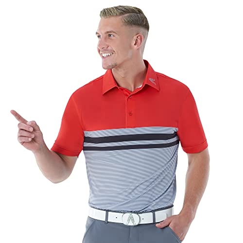 Image of Royal & Awesome Funny Golf Shirts for Men, Mens Golf Shirt, Crazy Golf Shirts for Men, Fun Golf Polos for Men, Mens Polo Golf