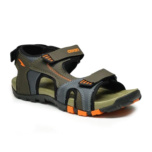 Image of ASIAN Vistara-31 Men's Sandals | Casual Sandals for Men with Anti-Slip Grip | Best Sandals for Men with Lightweight & All-Day Comfort