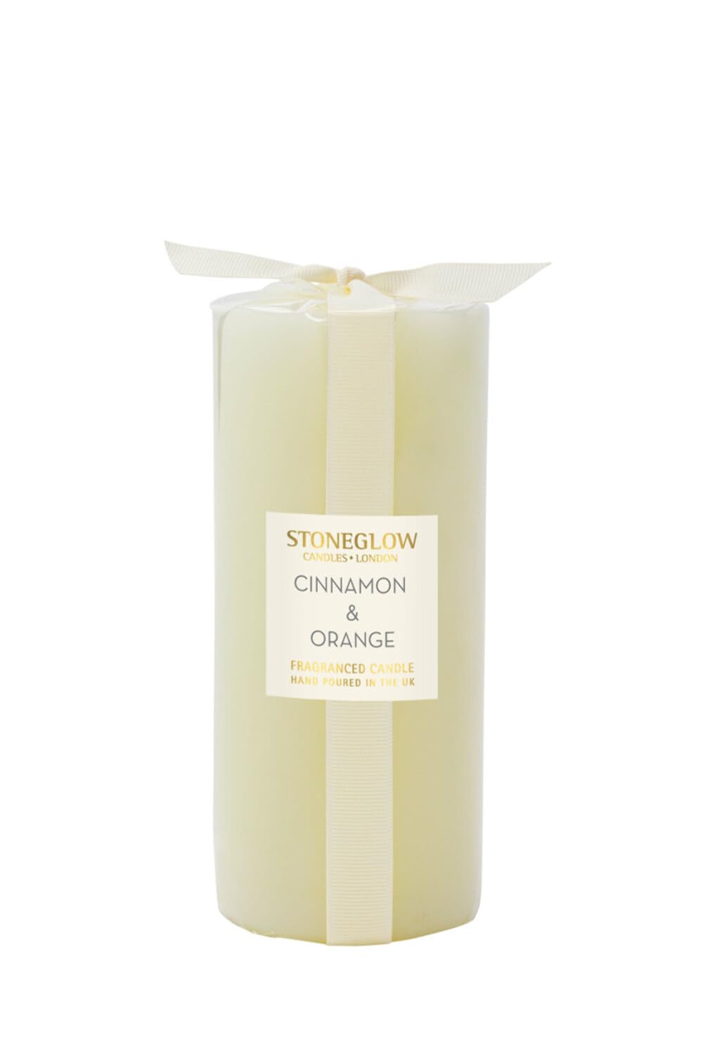 Seasonal Collection - Cinnamon & Orange - Scented Candle - Tall Pillar