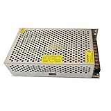 Henxlco AC 110V/220V to DC 24V 10A 240W Universal Regulated Switching Power Supply Adapter Transformer Driver Converter for LED Strip Light, Security Camera System, Computer Project