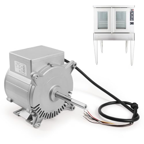 Upgraded 32244 Blower Motor 1/2 HP Compatible with Blodgett Electric Convection Oven Mark V Series, EF Series, ZEPHAIRE, etc. 208-240V, 2 Speed 1710/1120 RPM, 1P Motor