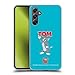 Head Case Designs Officially Licensed Tom and Jerry Tom Characters Soft Gel Case Compatible with Samsung Galaxy A34 5G