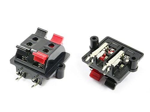 Amazon.co.jp: 四極プッシュ式埋込型スピーカーターミナル RoHS