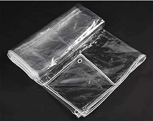 Lona Transparente resistente al agua y viento con diseño espesante protector 7