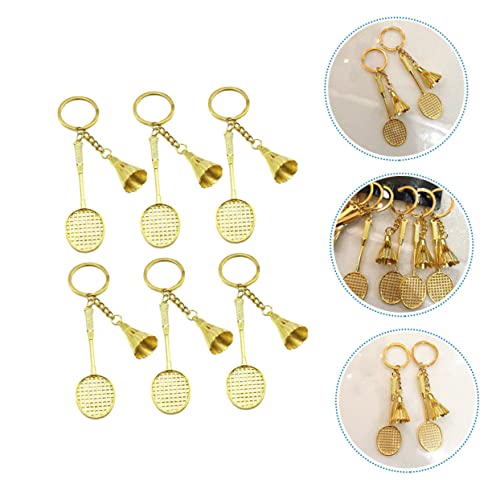 Porte-clés pendentif badminton mignon, cadeau idéal pour joueuse - 5
