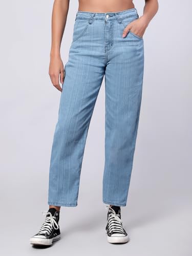 Image of KOTTY Slim Straight Fit Jeans - High Waist Comfortable Denim