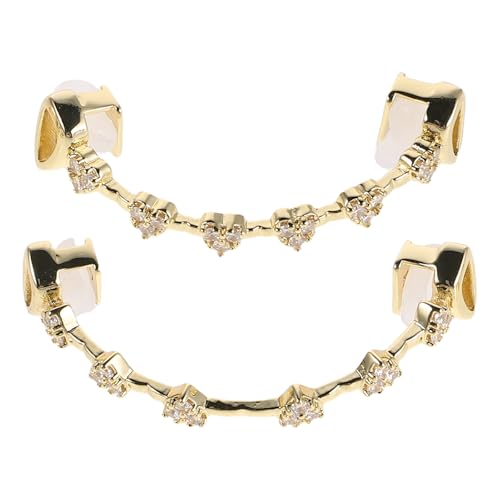 Grills Planos Accesorio de Boca de Circonita para Hip Hop
