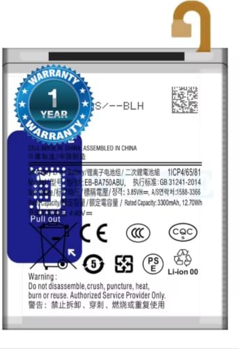 Image of THE BATTERY STORE Original EB-BA750ABU Battery for Samsung Galaxy A7 [2018] / A10 SM-A750 SM-105F5F / SM-A730X / A730X / A750 Battery with 1 Year Warranty** (Q27)