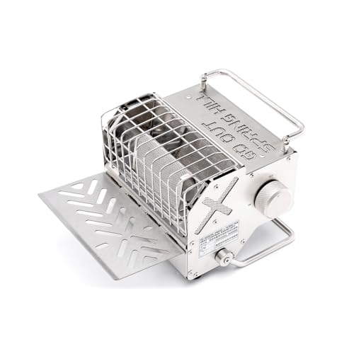 Springhill アウトドア ヒーター ストーブ 小型 コンパクト コードレス...