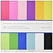 12 x 12-inch AC Cardstock Pad by American Crafts | Includes 48 sheets of heavy weight, smooth cardstock in various primary colors