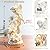 Ovewios Angel Garden Statue Outdoor, Solar Powered Resin Garden Sculptures Fairy Angel Statues Waterproof LED Lights Yard Art Decorations for Outside Patio Lawn Ornament Gardening Gifts