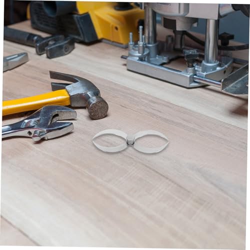 Regla profesional para carpintería Calibrador de doble extremo Acero inoxidable para medida de grosor de pared y cuencos miniatura 6