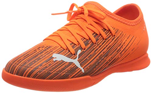 PUMA Ultra 3.1 IT Jr, Zapatillas de Fútbol Unisex Niños, Naranja (Shocking Orange Black), 32 EU