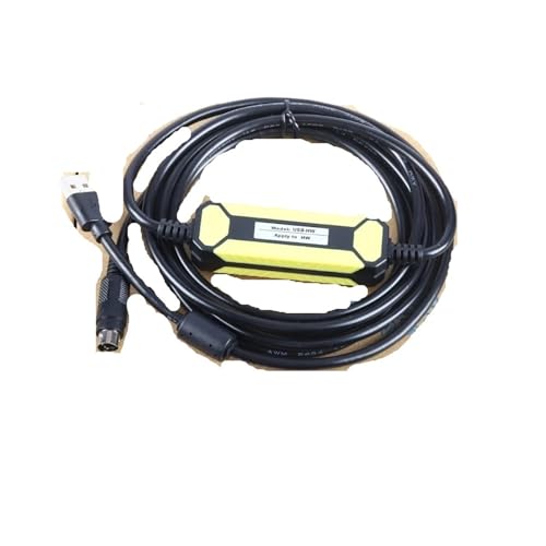 USB-HW Programming Cable for E/S/H/C/T Series Round 4Pin RS232 Communication Download Line