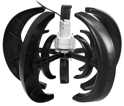 Éolienne à axe vertical 1000W kit éolien domestique 12V 24V efficace