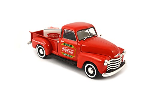 Coca-Cola 1/43 1953 Chevy Pickup with Metal Cooler, Collectible