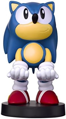 Collectible Sonic the Hedgehog Cable Guy Device Holder - works with PlayStation and Xbox controllers and all Smartphones - Classic - Not Machine Specific