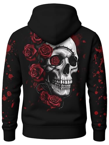 Image of PAGYMO Graphic Hoodies for Men Funny Novelty Pullover Hooded Sweatshirt | Funny 3D print, cool novelty design, colorful pattern, mens graphic pullover hoodie, sarcastic style, funky winter fashion