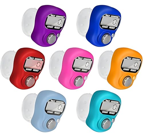 Image of 99999 5 Digit Multiuse Digital Electronic Portable Mini Hand Tally Clicker Counter Finger Ring Mantra Jaap Device Machine Cricket Umpire Counting Zikr Ziker Dhikr (2 1011)