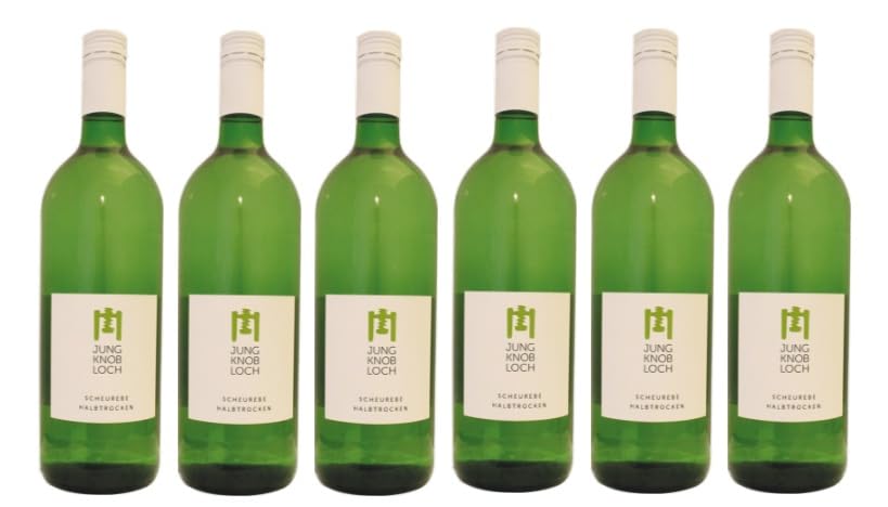 6x 1,0l - 2024er - Jung & Knobloch - Scheurebe - LITER