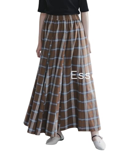 高身長 ボリュームフレアマキシスカート（トールサイズ）Essenave