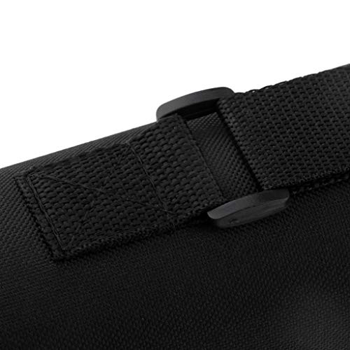 Tongina Tubos de Cana de Pesca com Mosca de Lona 2 Unidades E Estojos de Armazenamento para Vara de