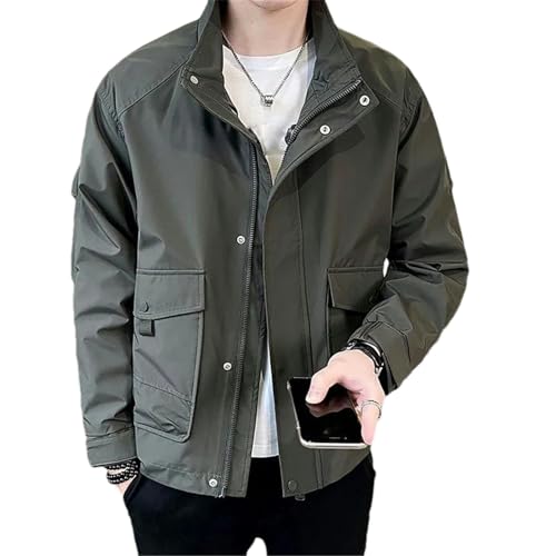 Manteau de loisirs pour homme veste ample de mi-saison