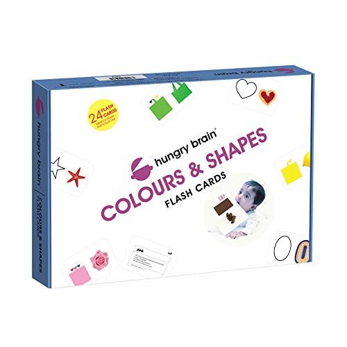 Image of Hungry Brain Flash Cards (Colours & Shapes)