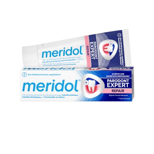 meridol Zahnpasta Parodont Expert, gegen Zahnfleischrückgang, 75 ml – Ansicht 1