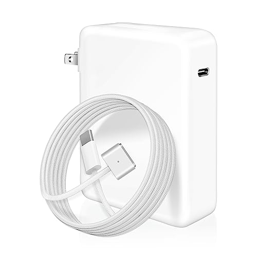 140W Charger for MacBook Pro 16 14 inch Mac Air 15 13 inch 2025 2024 2023 2022 2021 M1–M4【Original Quality】Type C Fast Charger Power Adapter & 6.6FT Type C to Magnetic 3 Cable LED Applicable 2021-2025