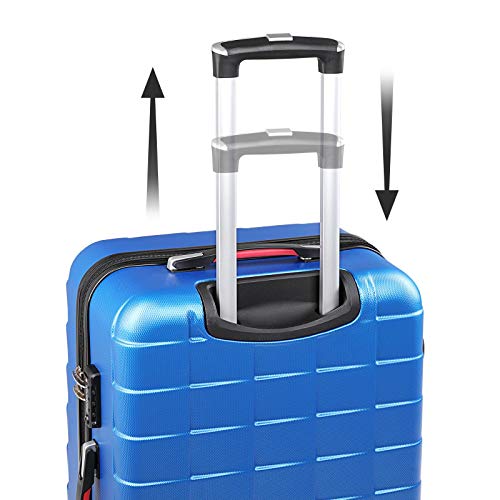 Monzana Koffer XXL Handgepäck Trolley mit TSA Schloss