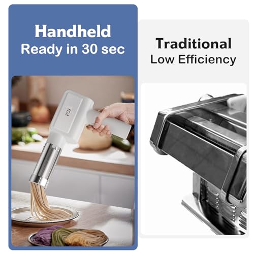 image for FGJ Pasta Maker, Portable Electric Pasta Maker Machine, All-in-one Cor