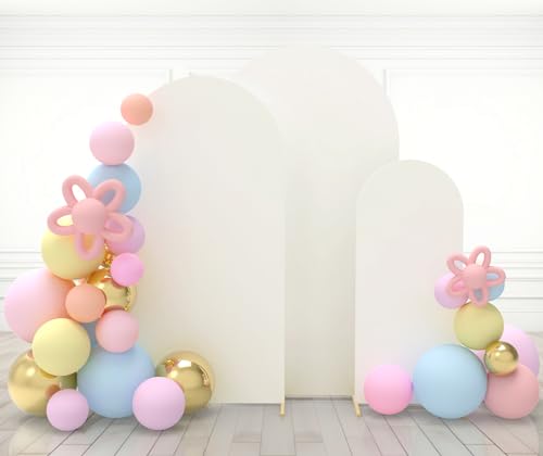 Cobertor Arco de Boda Babenest Ivory, Set de 3 miniatura 1