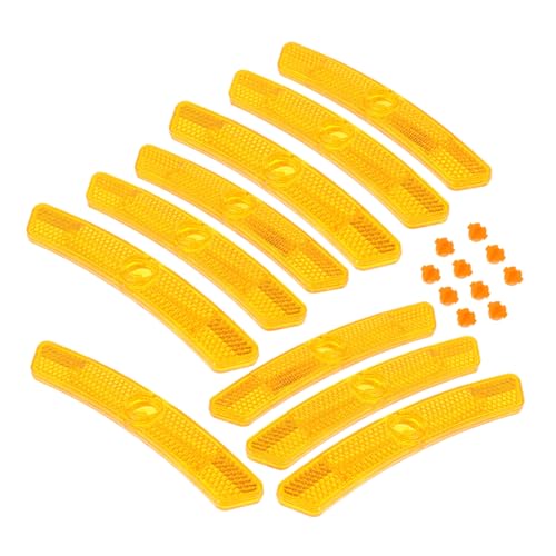 GALPADA Reflective Sheet Spoke Reflectors Bike Reflectors Professional Bicycles Portable Reflective Signs