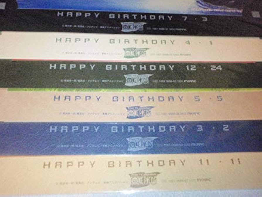 Amazon.co.jp: ワンピース アニメイト限定 バースデーポートレート