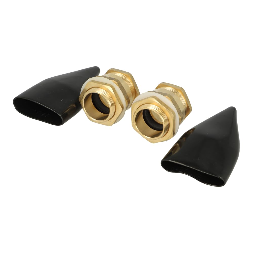 A2/32PK | TT Non-SWA Brass Gland Pack 32MM-26.4MM? Range Includes Accessories M32 (Pack of 2)