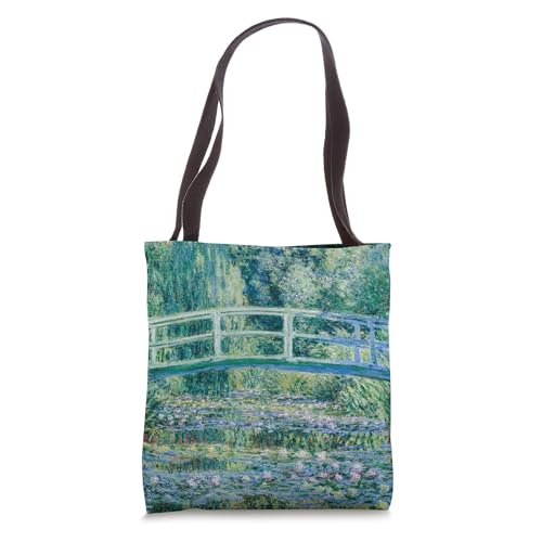 Monet Water Lilies & Japanese Bridge Tote Bag