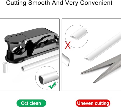 Image of Malida Pipe Tube Hose Cutter Scissors tool,Cuts 1 /4 inch 3 /8 inch 1 /2 inch PVC Nylon PU for Water filters Reverse Osmosis System. (Pack of 2)