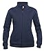 Produktbild Clique Clothing Damen Sweatshirt/Zip Top. Reißverschlusstaschen an den Seiten, I Pod/Handyschlaufe. 7 Farben inkl. Hi Viz, XS-XL Gr. M, Klassisches Marineblau