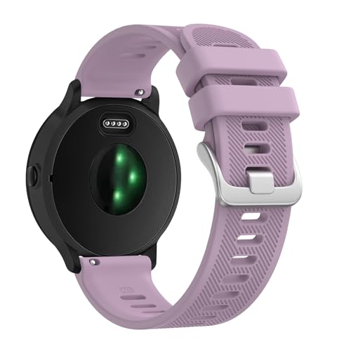 Image of Tobfit Straps Compatible with Garmin Vivoactive 5 /3,Venu Sq /Venu Watch Band for Women Men, 20mm Soft Silicone Sport Strap for Garmin Vivoactive 3 /5, Vivomove HR, Forerunner 245 /645 Music