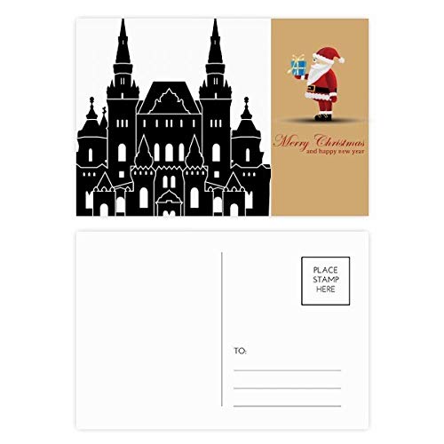 Cartes postales Silhouette Père Noël de Russie pour réussir vos vœux sans manquer de papier