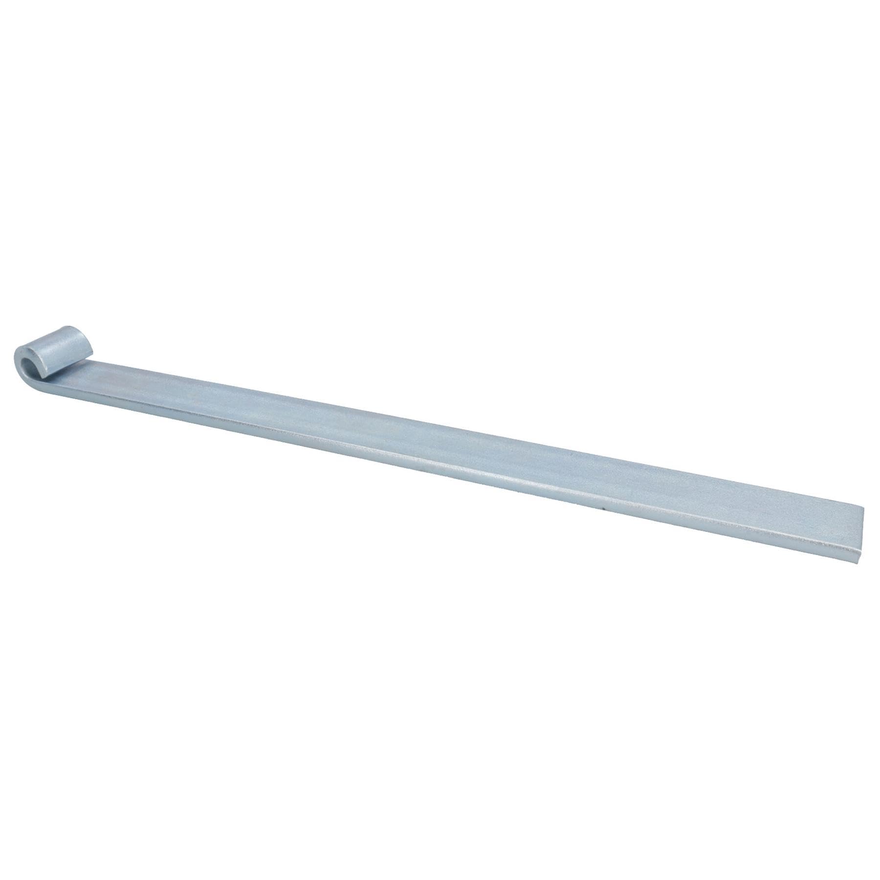 Charnière hayon anti-rouille droite 460 mm pour stopper le jeu des ridelles