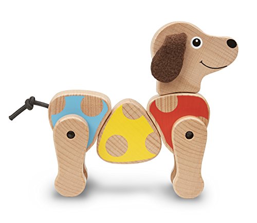 Doug Puppy Wooden Grasping Toy for Baby 