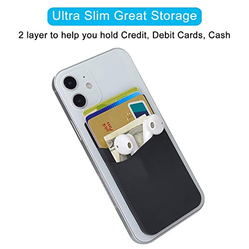Ss 1-2 Card Holder For Back Of Phone thumb #2